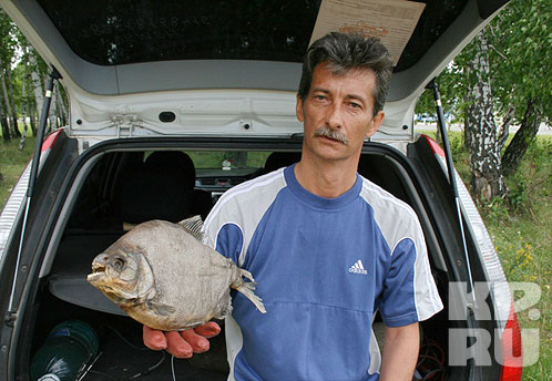 Рыбак Валерий разрешил сфотографировать себя только для «Комсомолки».