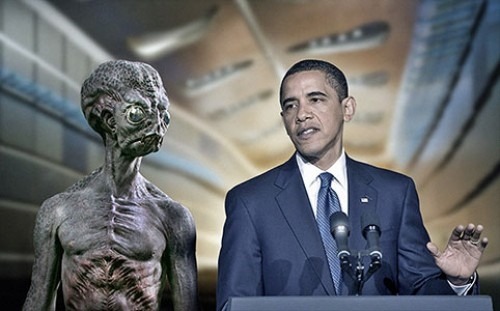 Б. Обама – «Пришельцы контролируют нас»