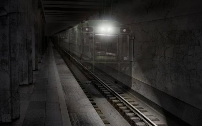 Поезд-призрак в московском метро