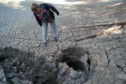 В Прикамье внезапно ушло под землю целое озеро