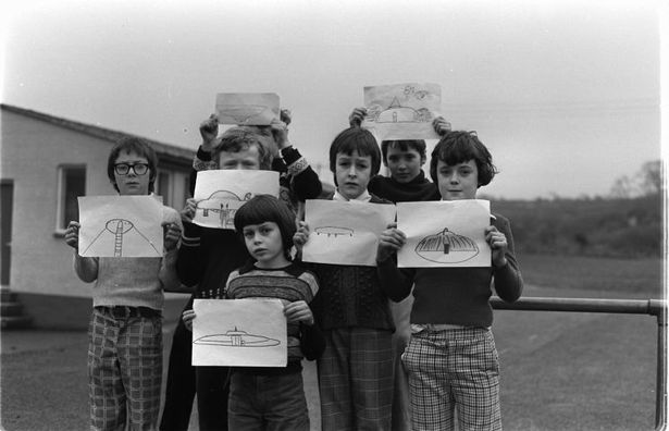 40 лет назад группа детей из английской школы видела НЛО