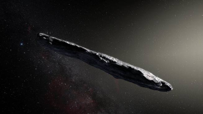 Астрономы обнаружили необычный сигарообразный астероид
