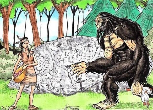 Индейская легенда о косоглазом великане имела в основе нечто очень реальное?