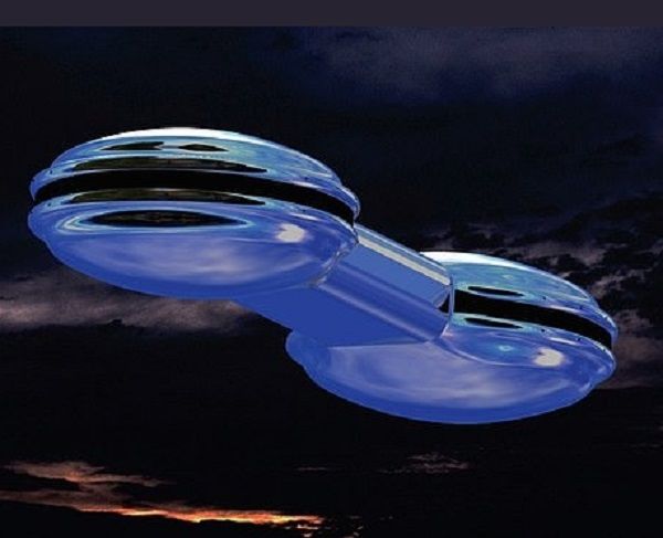 Инженер Пентагона видел огромный синий НЛО в виде гантели