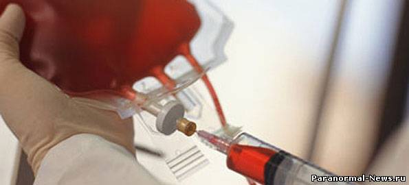 Синтетическую кровь впервые официально испытают на человеке