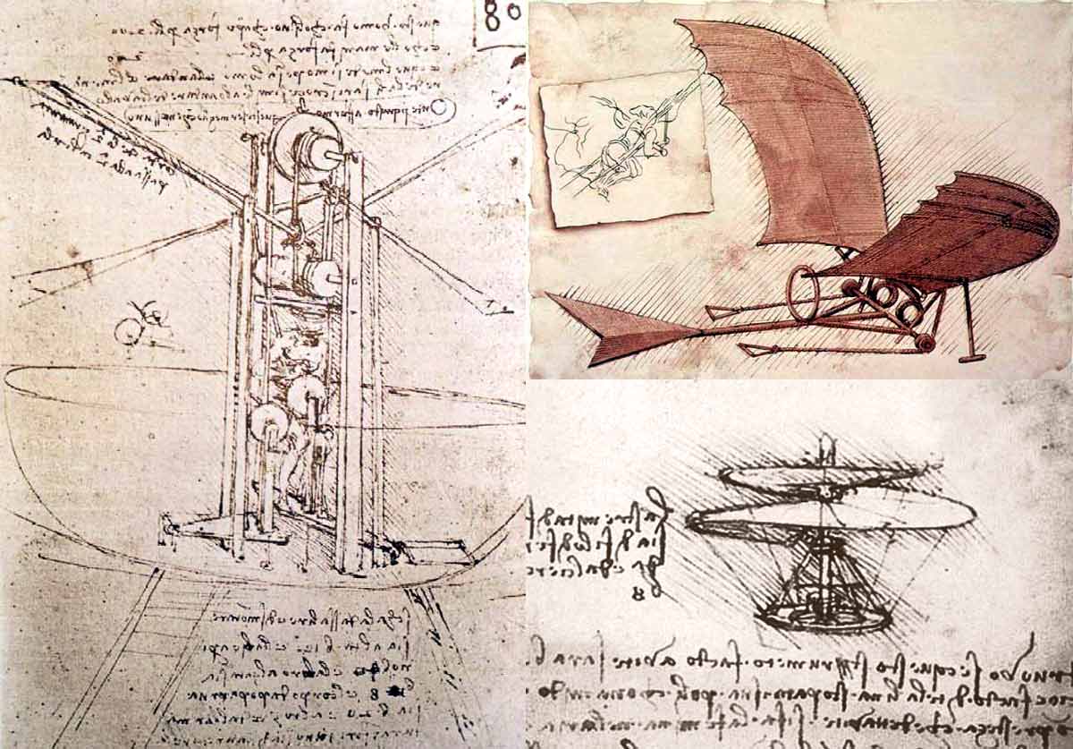 Технические изобретения Леонардо да Винчи
