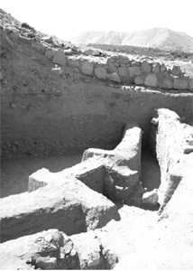 Раскопки в церемониальном центре Сечин-Бахо